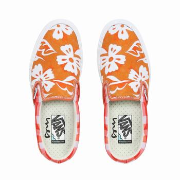 Damske Slip On Tenisky Vans x Ines Comfycush Hawaii/Checkerboard VA25WUDRC